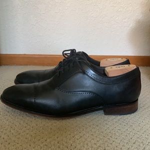 Johnston and Murphy stitched cap toe dress shoes